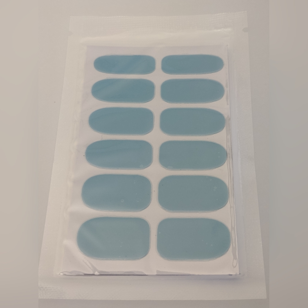 Pastel Blue Nail Wraps